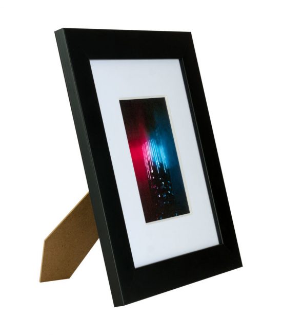 Black frame with white marboard