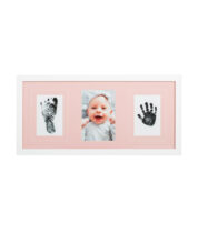 baby frame pink double inkpad