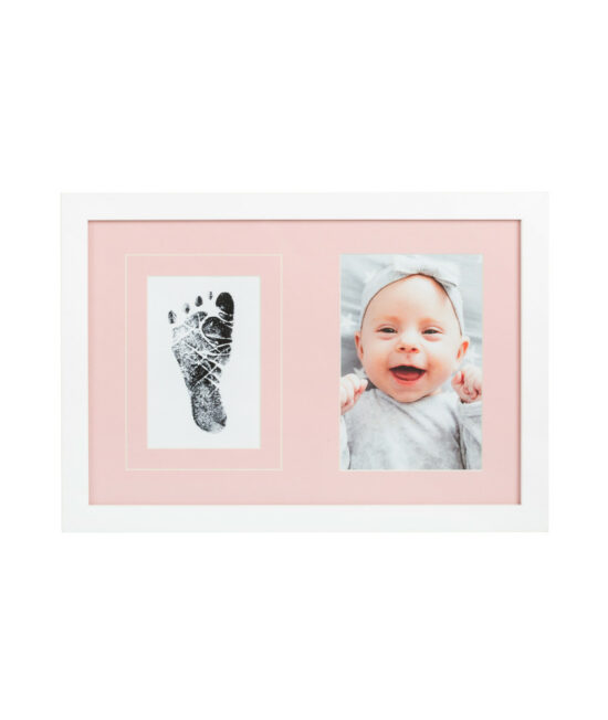 baby frame pink inkpad