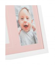 baby frame pink inkpad side detail