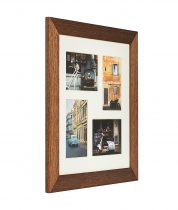side view of multi apparture photo frame