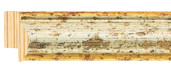 Ασημί με χρυσό κορνίζα frame piece