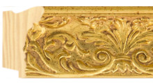 Κομψή κορνίζα με φύλλο χρυσού frame piece