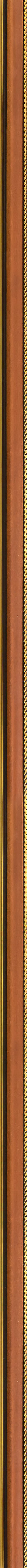 Καρυδί κορνίζα με χρυσή πλεξούδα frame